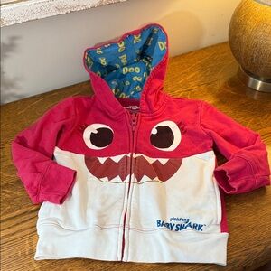 Cat & Jack Pink & White Floral Kids Coat